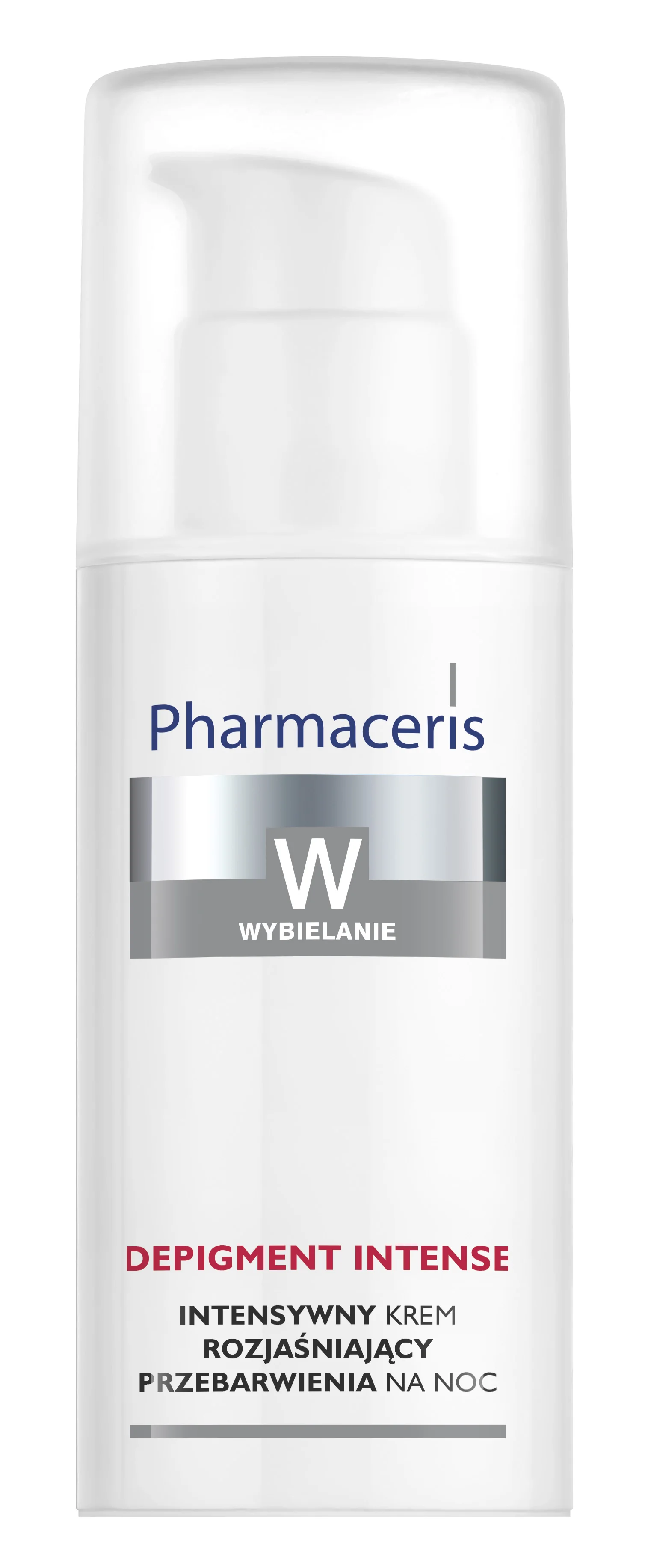 Pharmaceris W Depigment intensywny krem rozjaśniający przebarwienia na noc, 50 ml