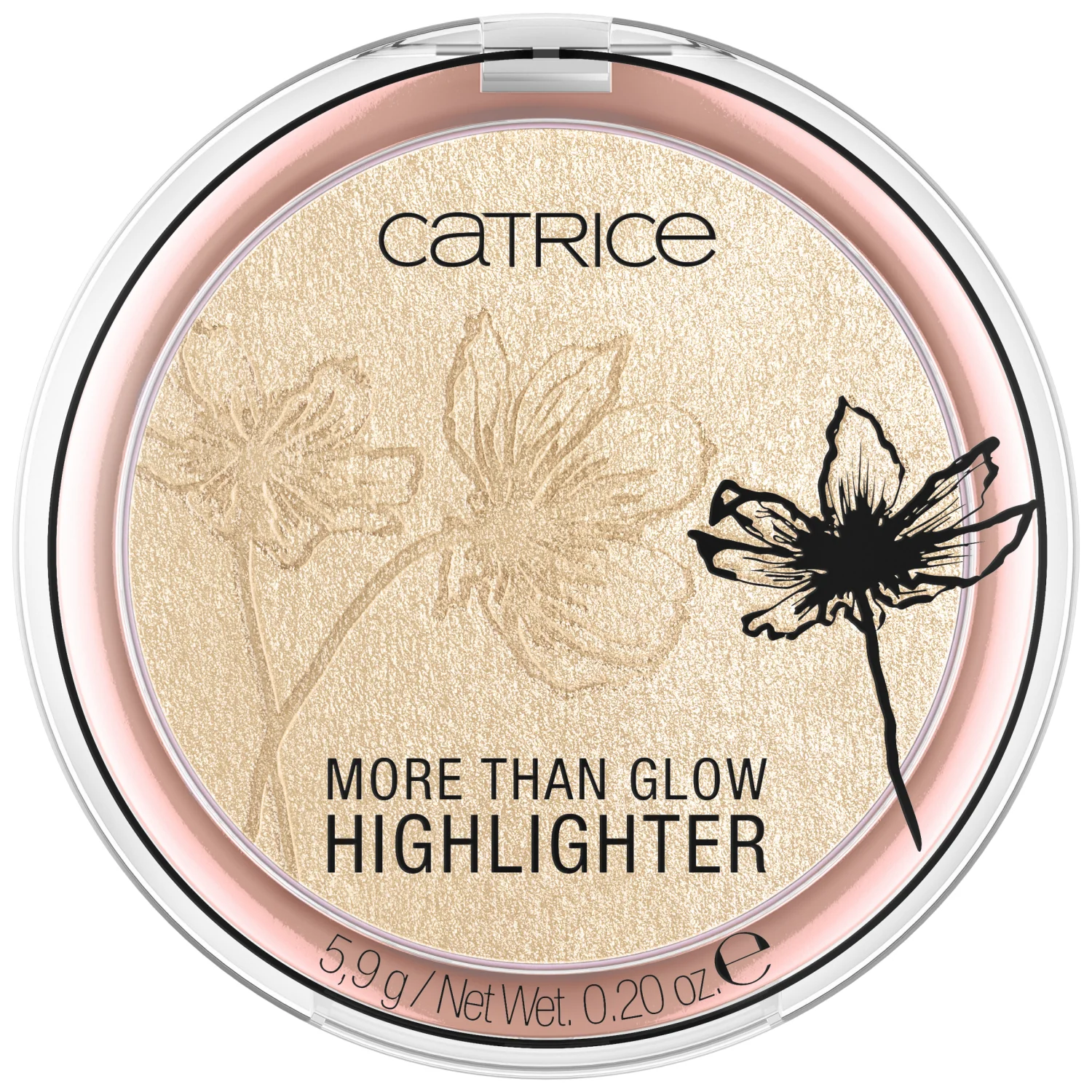 CATRICE More Than Glow Rozświetlacz nr 030 Beyond Golden Glow, 5,9 g