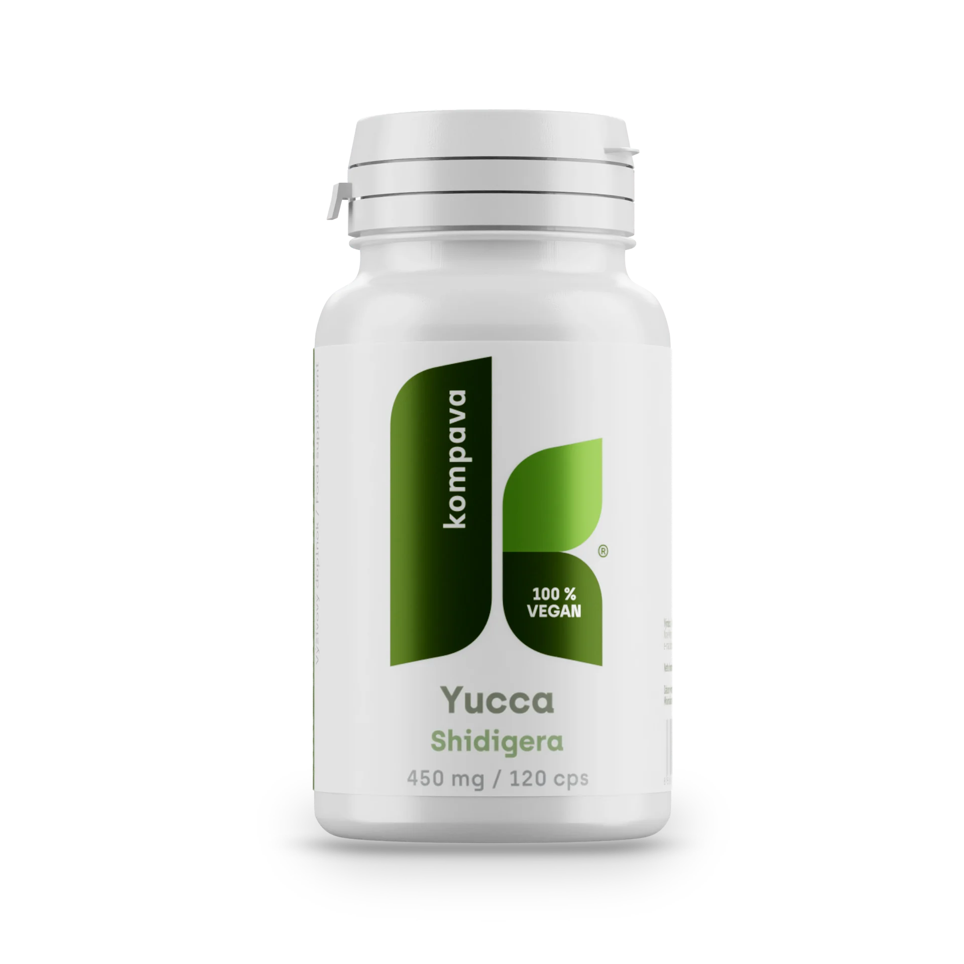 Kompava Yucca Shidigera 450 mg, 120 kapsułek