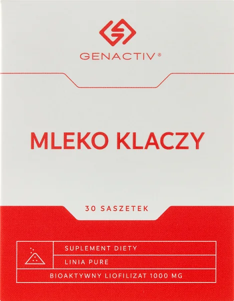 Mleko klaczy GENACTIV (EQ Activ), suplement diety, 30 saszetek