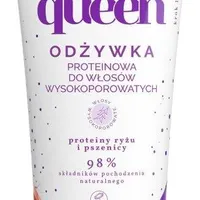 Hair Queen proteinowa odżywka do włosów wysokoporowatych, 200 ml