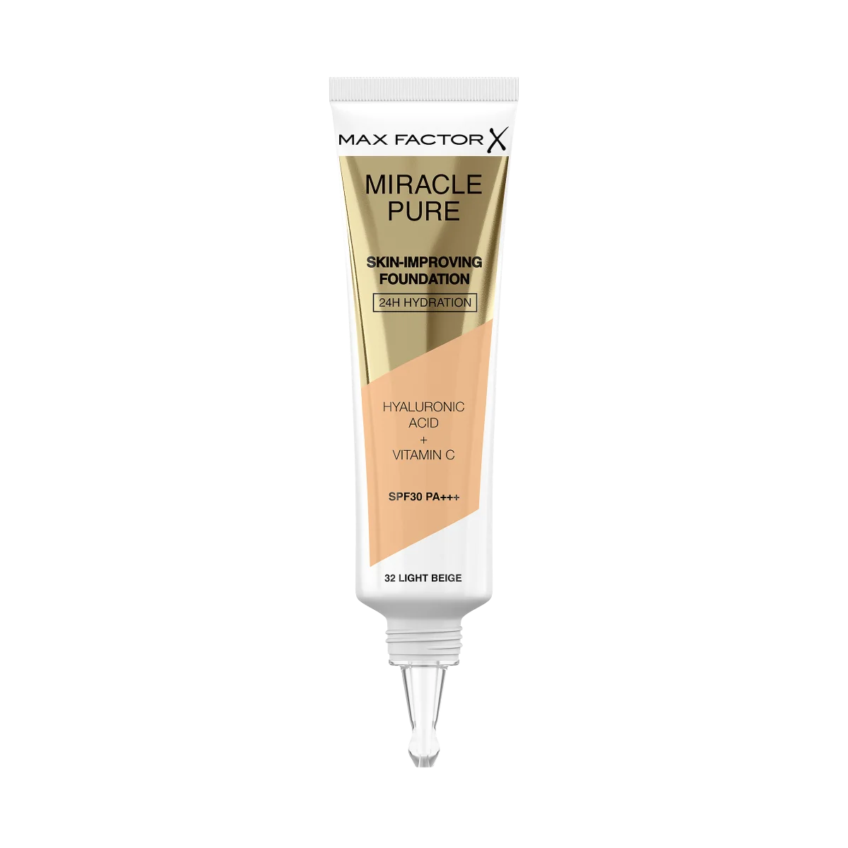 Max Factor Miracle Pure Skin Podkład poprawiający kondycję skóry nr 32 Light Beige, 30 ml 