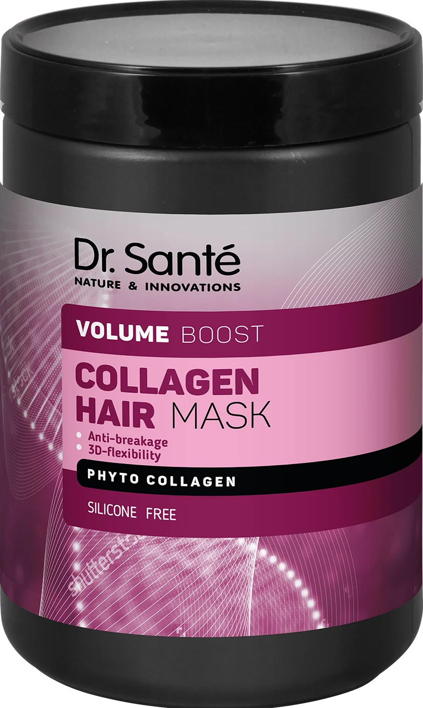 Dr. Santé Collagen Volume Boost, maska zwiększająca objętość włosów, 1000 ml