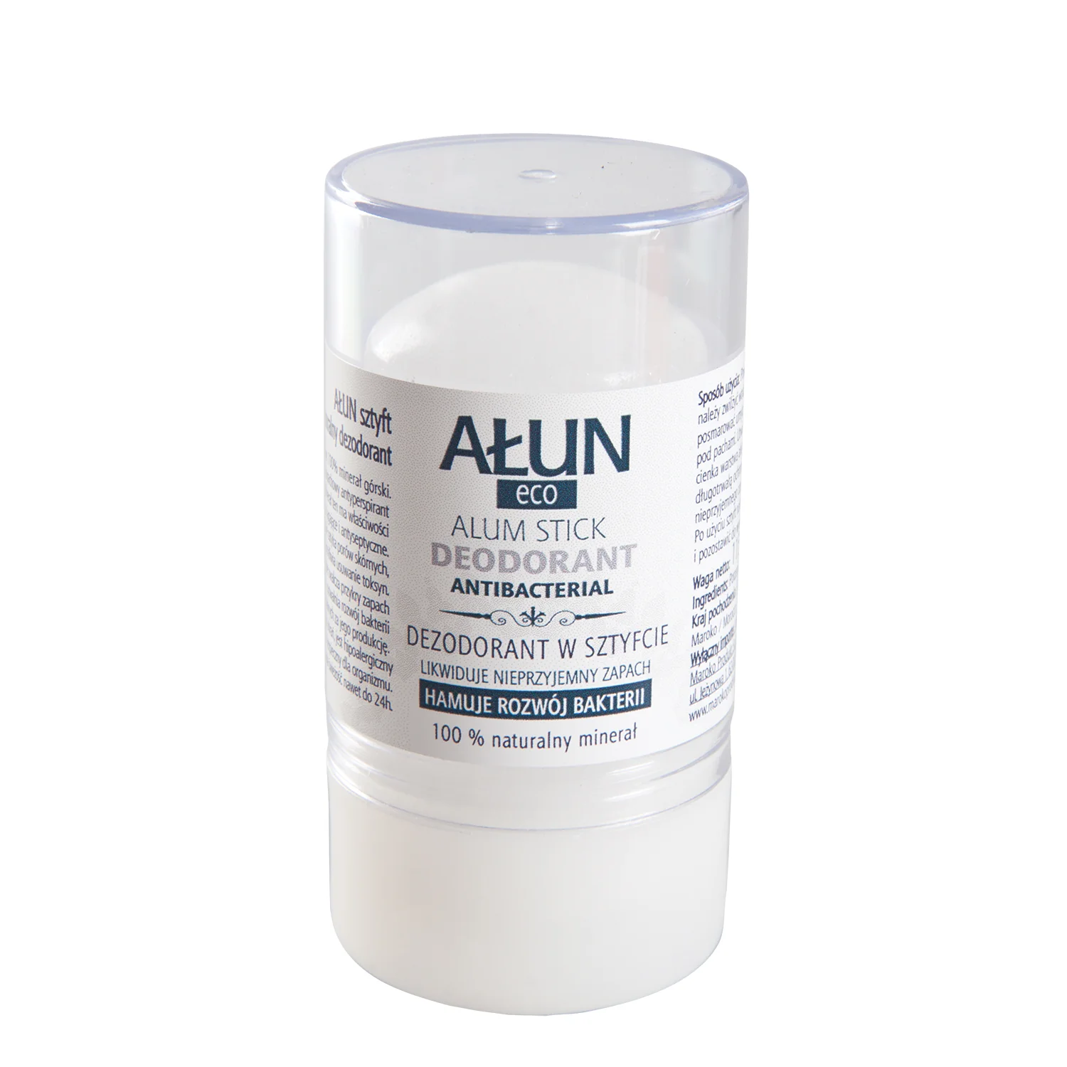 Ałun Eco, naturalny dezodorant w sztyfcie, 115 g