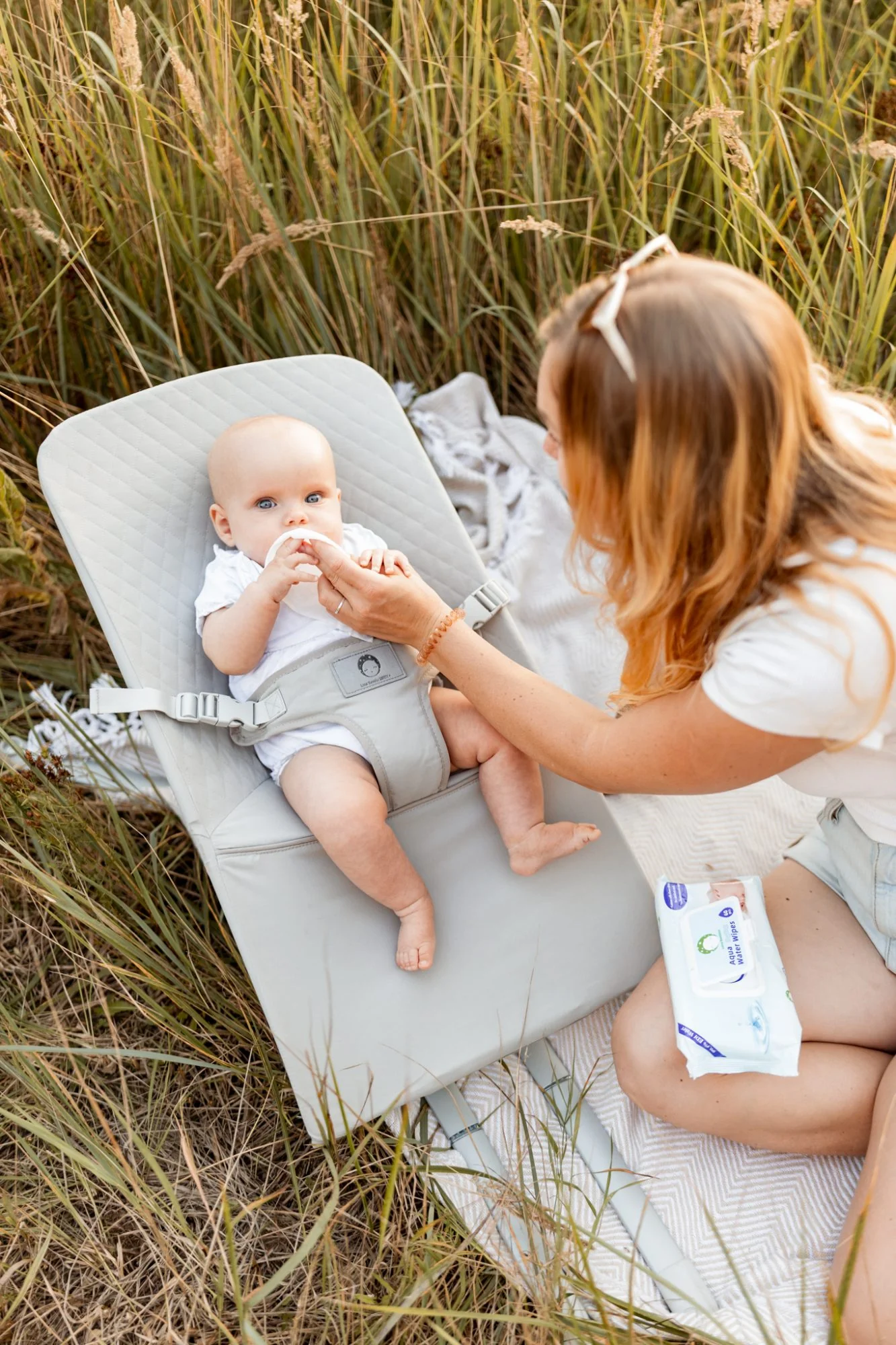 Luna Bambini Aqua Water Wipes chusteczki wodne, 60 szt. 