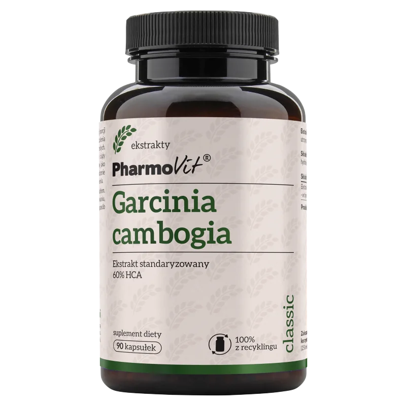 Garcinia cambogia Pharmovit, suplement diety, 90 kapsułek