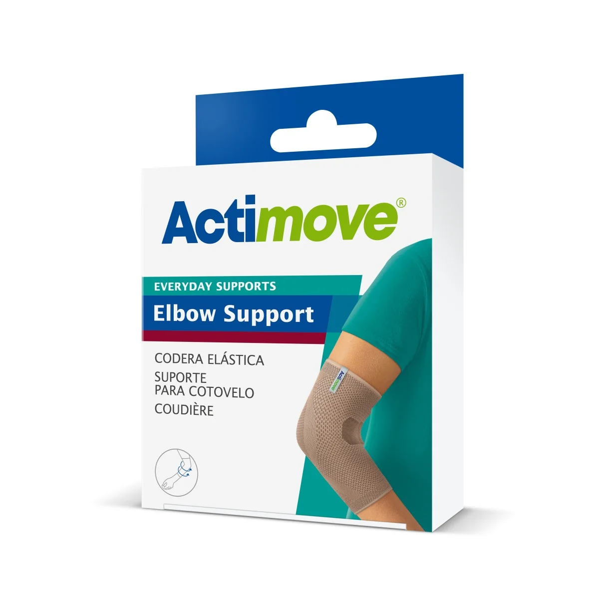 Actimove® Everyday Supports, opaska na łokieć beżowa rozmiar S, 1 szt.