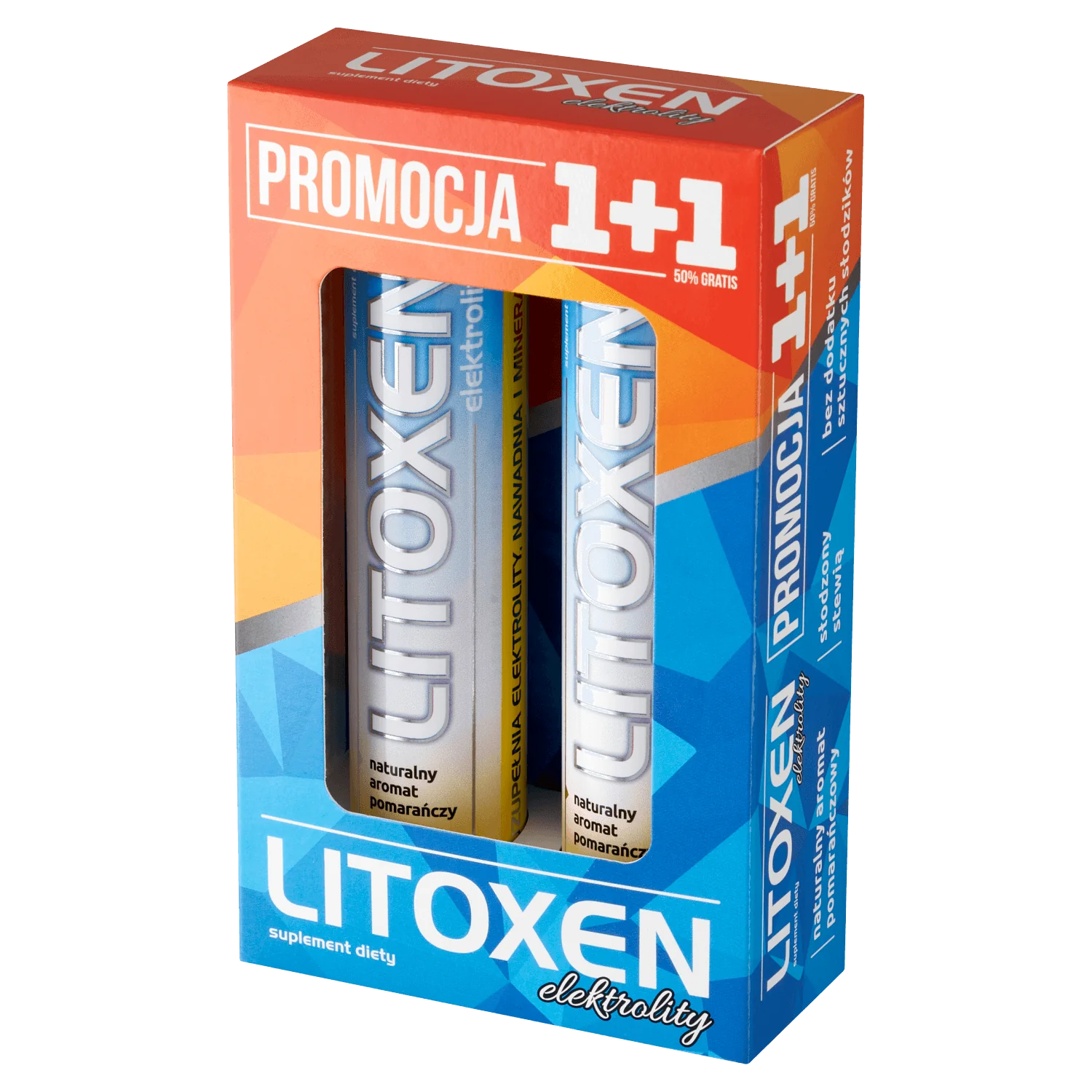 Litoxen elektrolity, 40 tabletek musujących