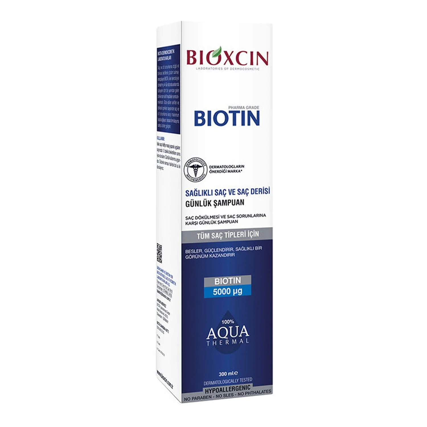 Bioxcin Aqua Thermal szampon z biotyną i wodą termalną, 300 ml