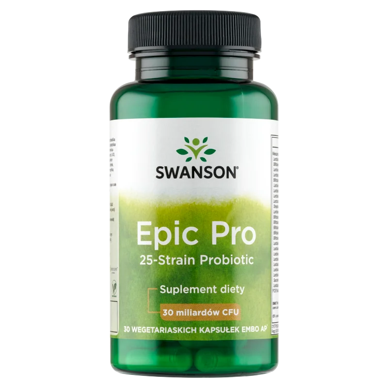 Swanson, Epic pro 25, suplement diety, 30 kapsułek