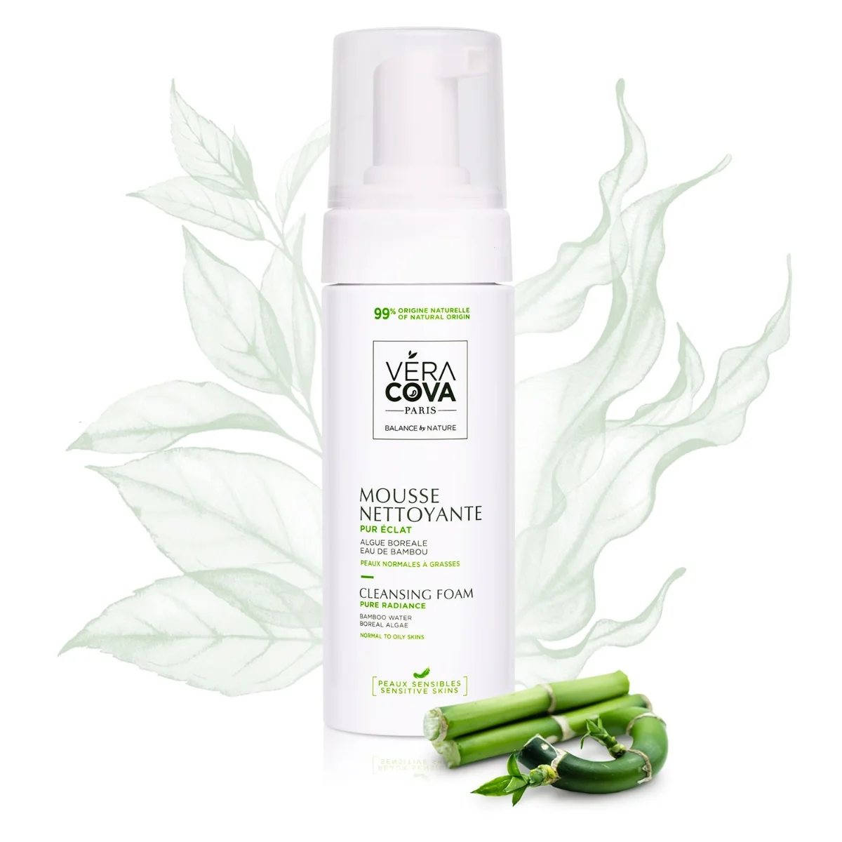 Veracova Pure Radiance Cleansing Foam pianka oczyszczająca, 150 ml