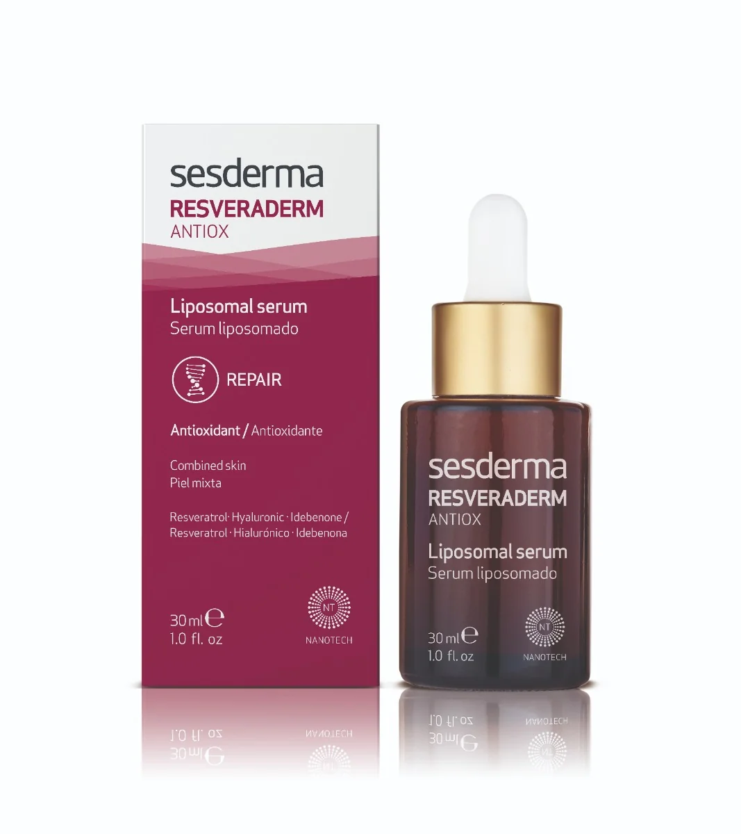 Sesderma Resveraderm, serum do twarzy liposomowe, 30 ml