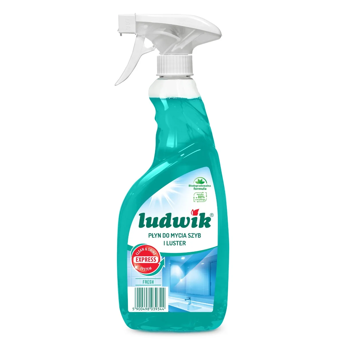 Ludwik Fresh płyn do mycia szyb i luster, 600 ml