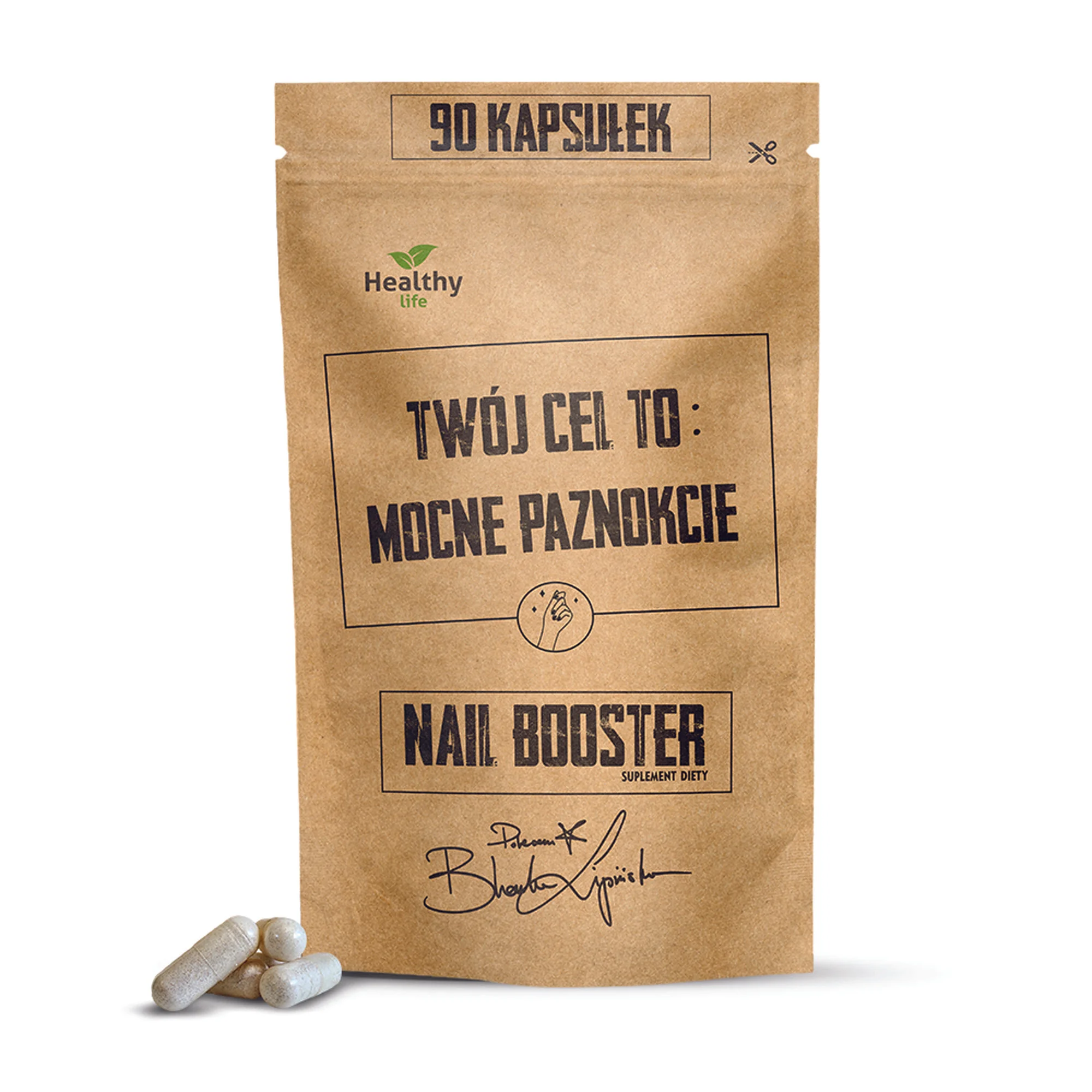 Twój cel to: Mocne paznokcie - Nail Booster, 90 kapsułek