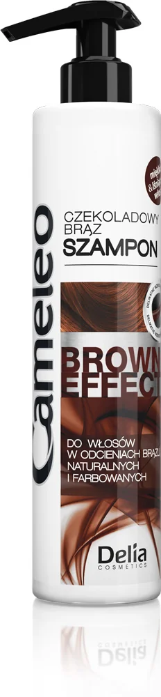 Delia Cameleo Brown Effect szampon z efektem pogłębienia koloru, 250 ml