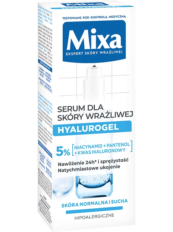 Mixa Hyalurogel serum dla skóry wrażliwej, 30 ml