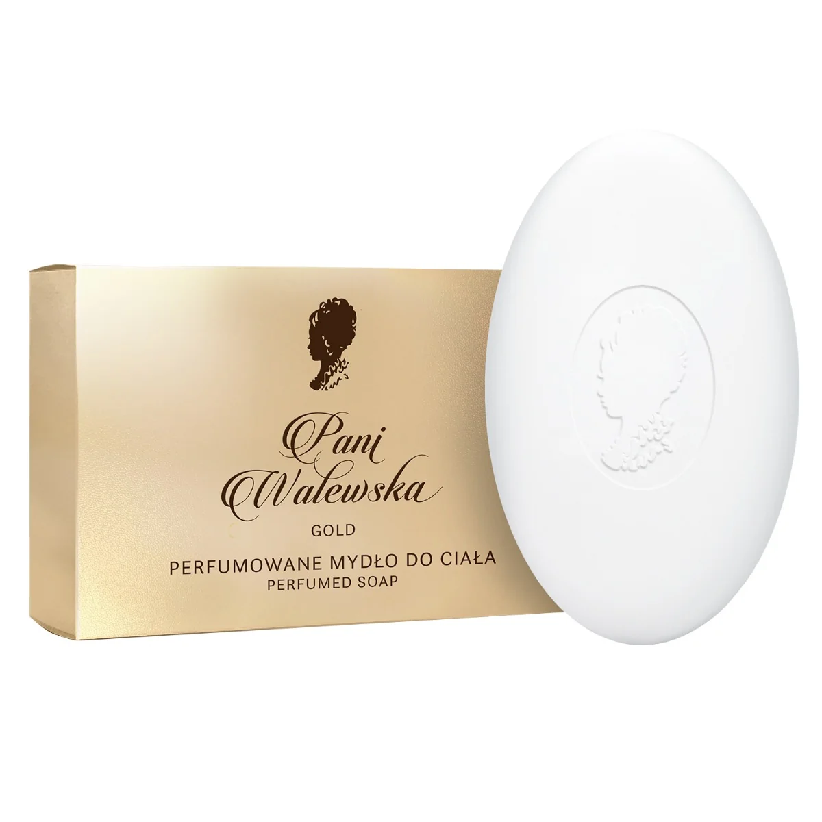 Pani Walewska Gold, perfumowane mydło do ciała, 100 g