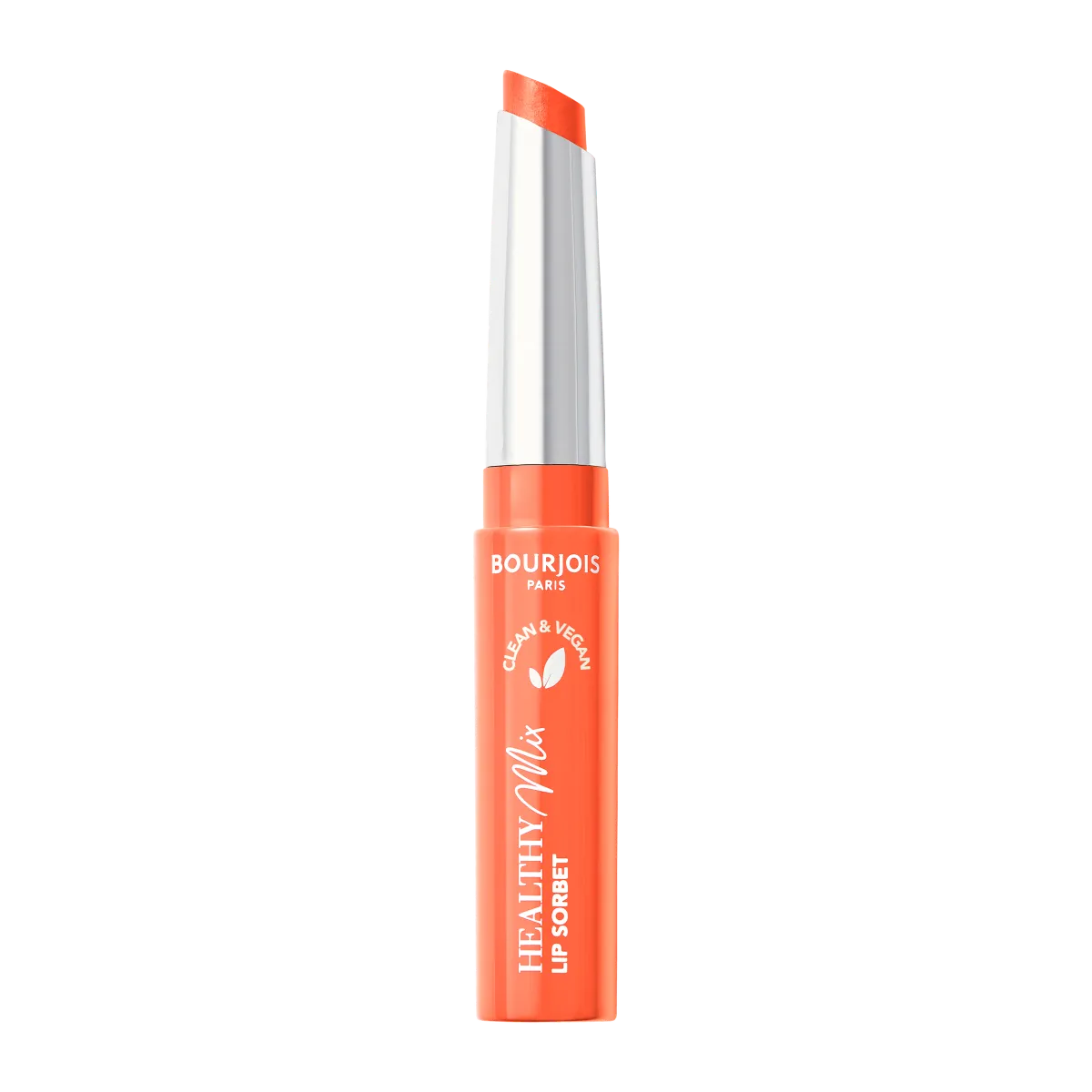 Bourjois Healthy Mix Clean Lip Sorbet wegańska nawilżająca pomadka do ust, 03 Coral'n'Cream, 7,4 g 