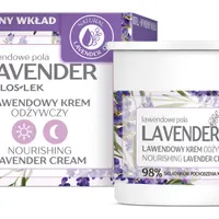 Floslek Lavender Lawendowe Pola,  lawendowy krem odżywczy na dzień i na noc [refill], 50 ml