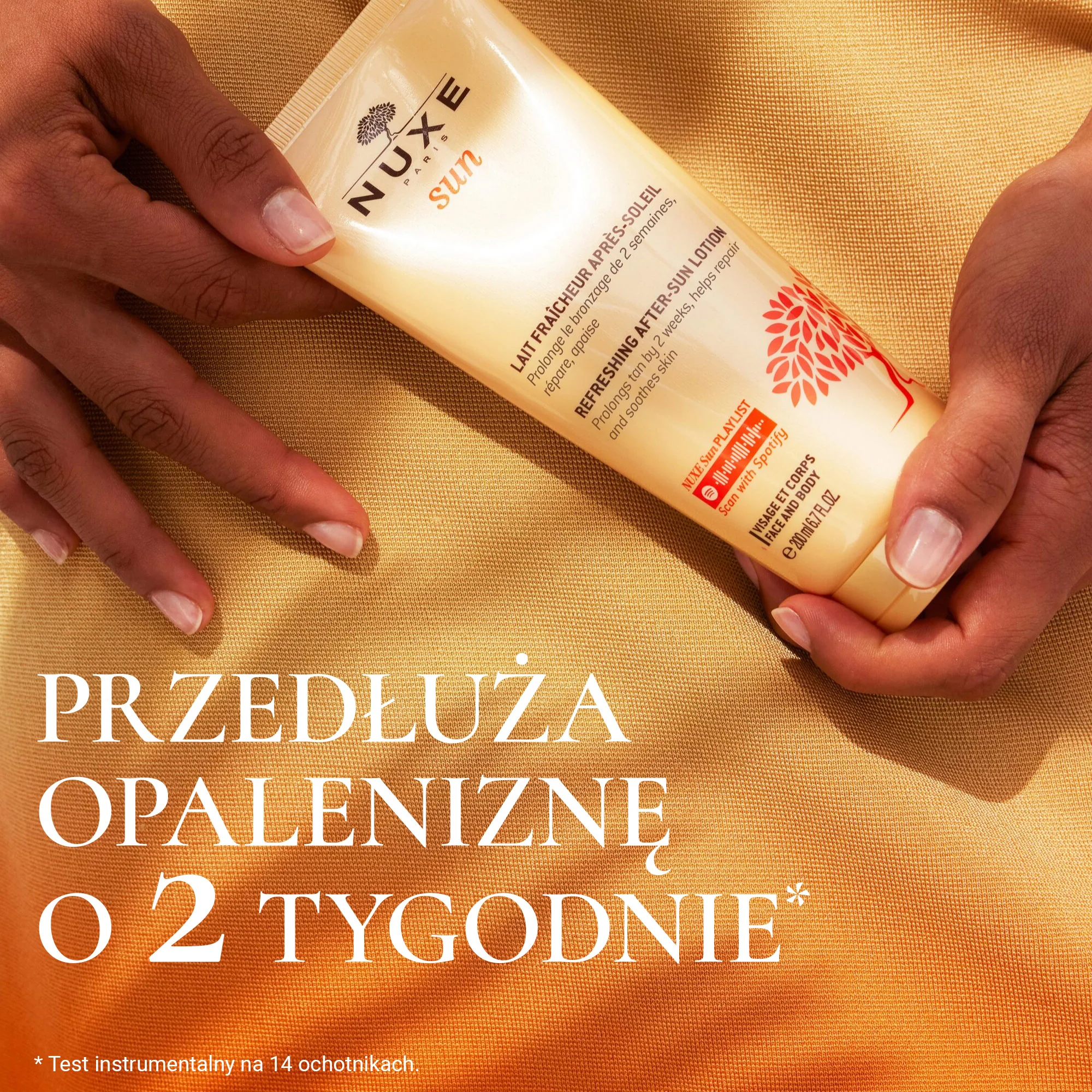 Nuxe Sun zestaw olejek do opalania twarzy i ciała SPF 30, 150 ml + balsam po opalaniu, 100 ml