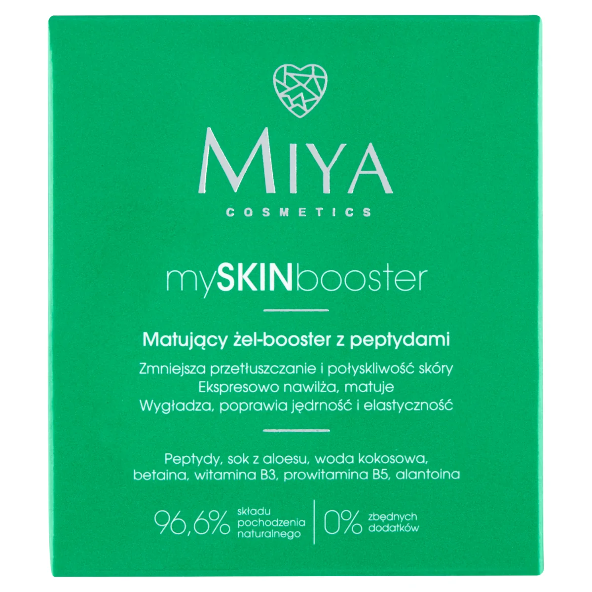 Miya mySKINbooster matujący żel-booster z peptydami, 50 ml