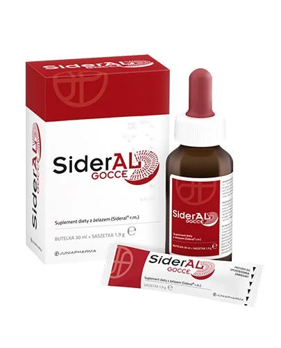 SiderAL® GOCCE, krople 30 ml + saszetka 1,9 g