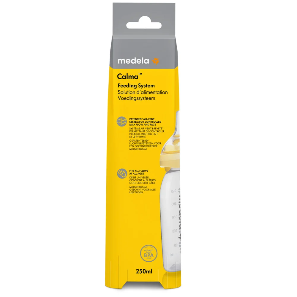 Medela Butelka ze smoczkiem Calma, 250 ml