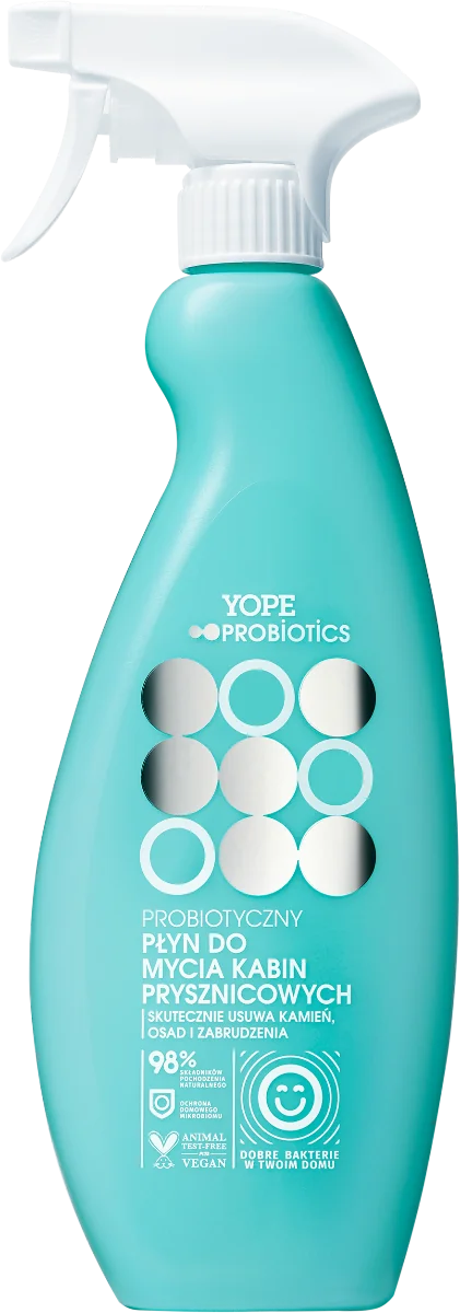 YOPE Probiotics probiotyczny płyn do mycia kabin prysznicowych, 500 ml