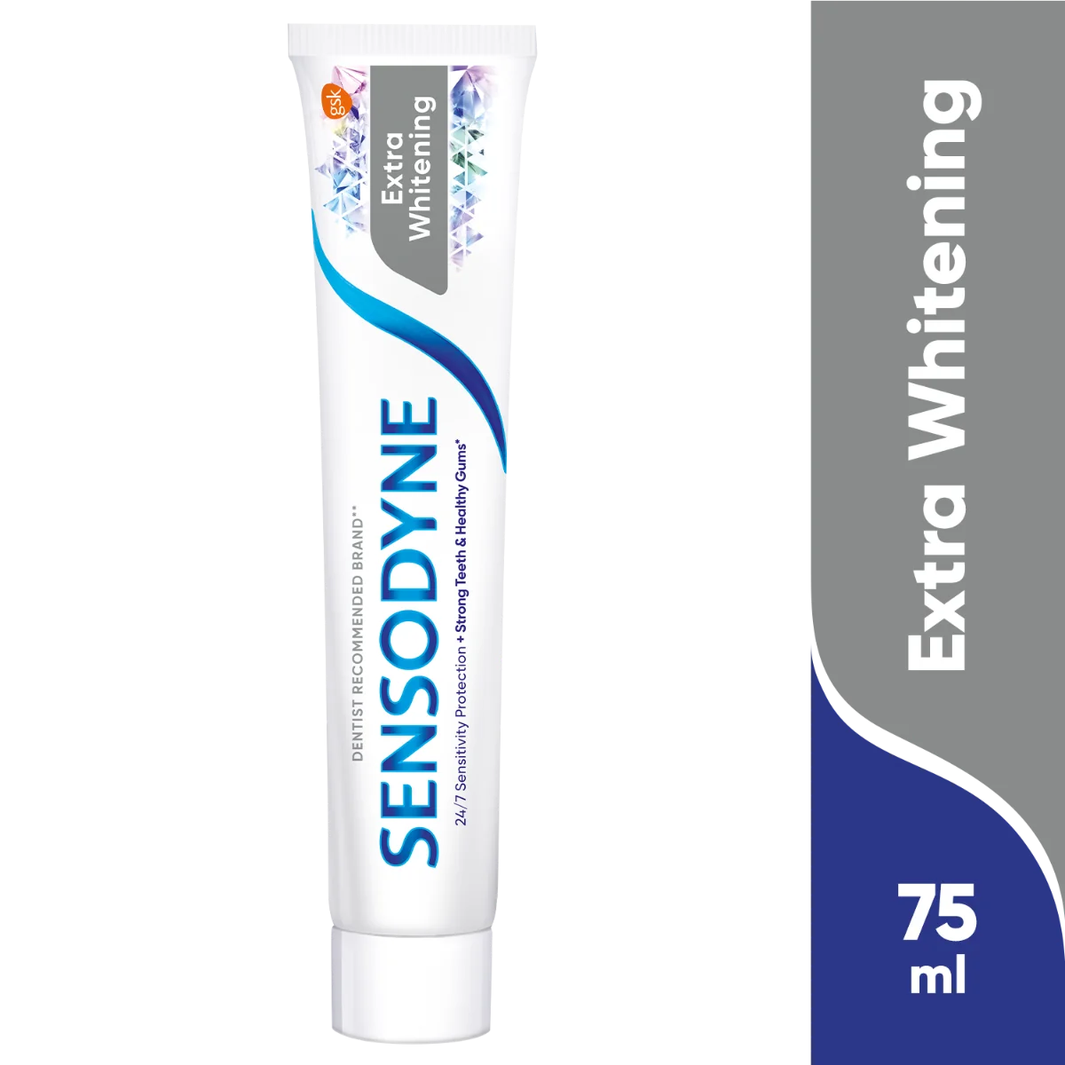 Sensodyne Extra Whitening pasta do zębów z fluorkiem, 75 ml