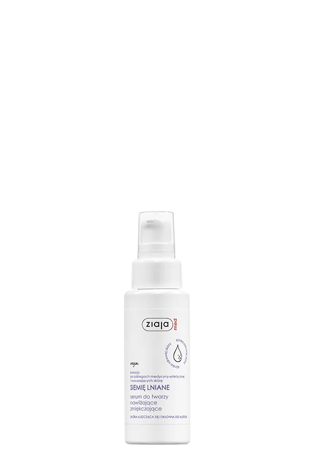 Ziaja Med Siemię Lniane, serum do twarzy, 50 ml