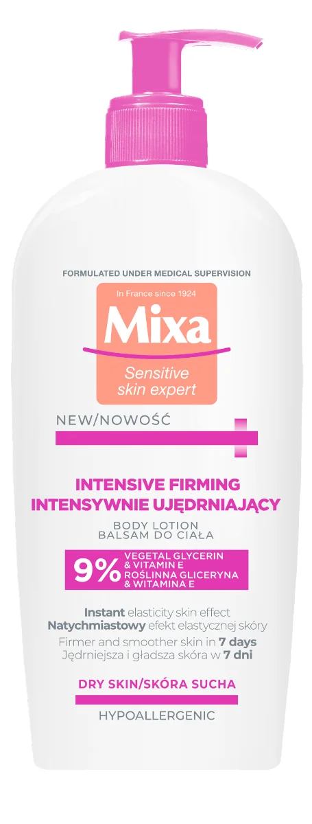 Mixa Intensywnie ujędrniający balsam do ciała, 400 ml