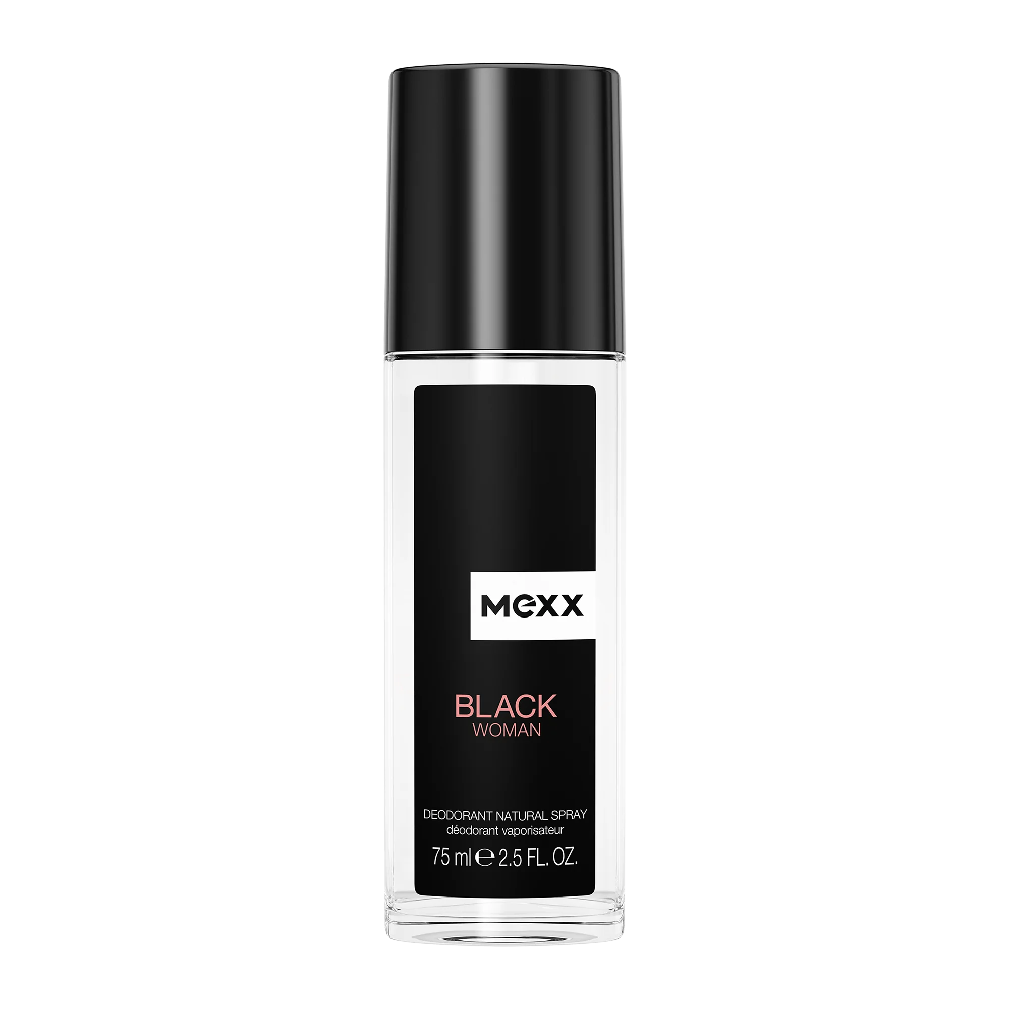 Mexx Black Woman dezodorant w atomizerze, 75 ml