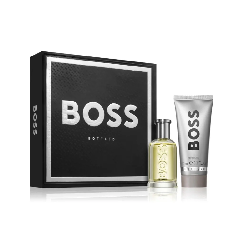 Hugo Boss Bottled zestaw prezentowy woda perfumowana, 50ml + żel pod prysznic, 100ml