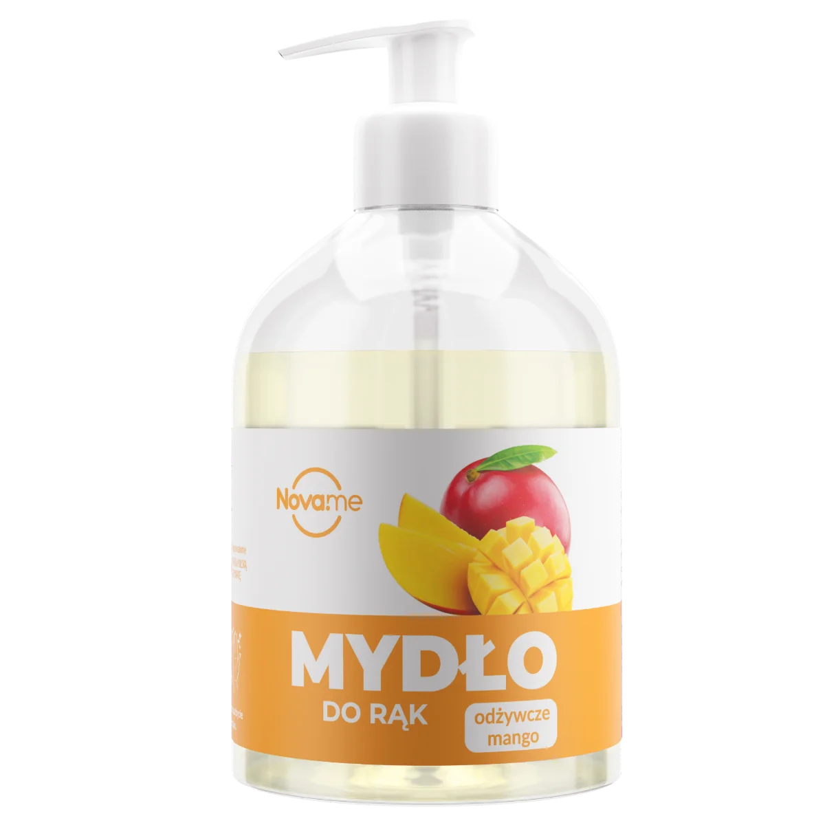 NOVAME, Odżywcze Mango, mydło do rąk, 500 ml