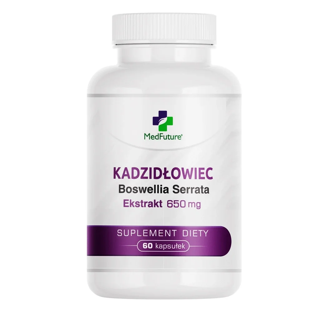 MedFuture Kadzidłowiec ekstrakt 650 mg, 60 kapsułek