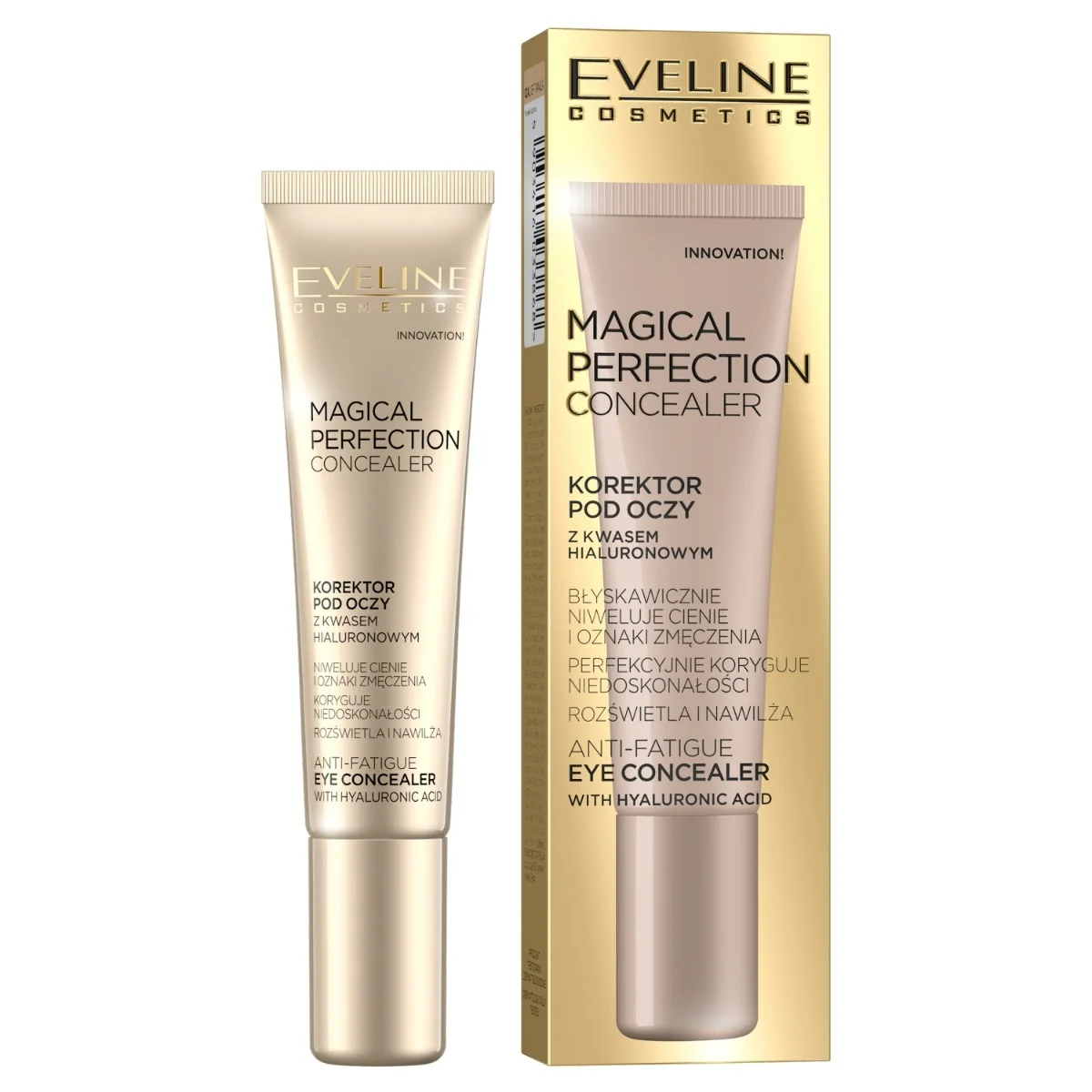 Eveline Cosmetics Magical Perfection Concealer korektor pod oczy nr 02 light vanilla, 15 ml