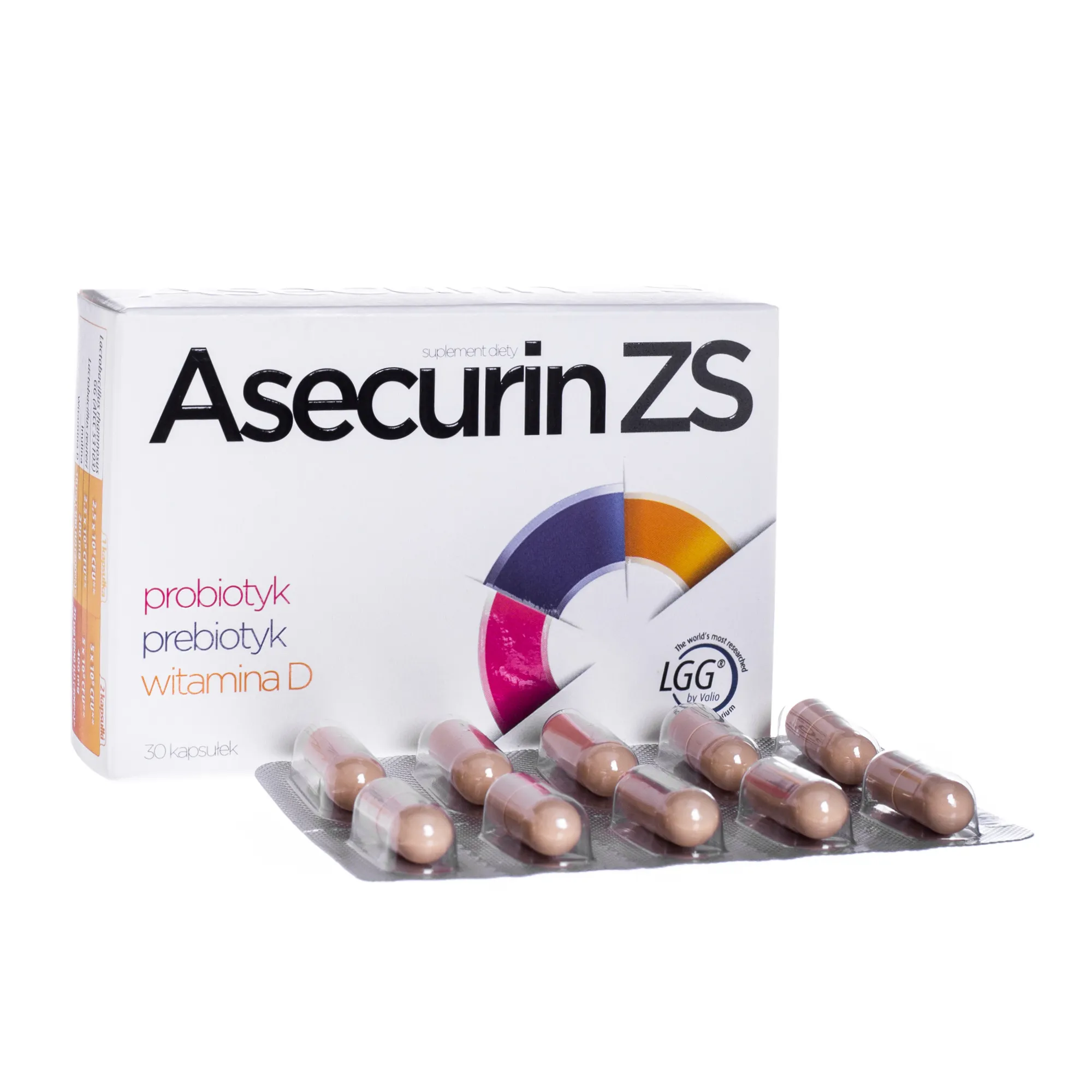 Asecurin ZS, 30 kapsułek 