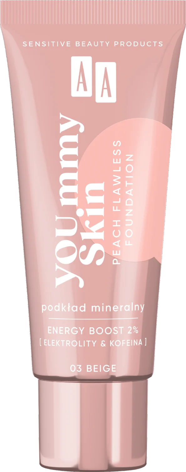 AA YOU.mmy Skin podkład mineralny dodający blasku 03 Beige, 30 ml