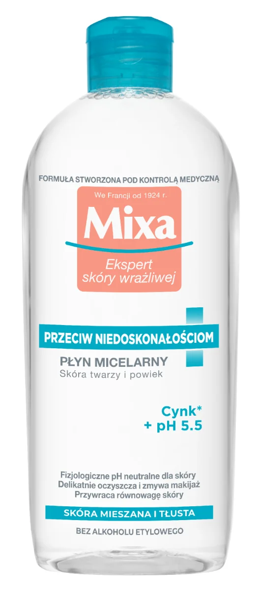 Mixa płyn micelarny do skóry tłustej i mieszanej, 400 ml