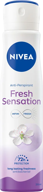 Nivea Fresh Sensation, antyperspirant w sprayu, 250 ml