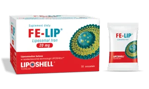 Fe-Lip Liposomal Iron 20 mg, suplement diety, 30 saszetek