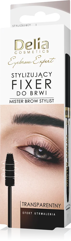 Delia Eyebrow Expert fixer do brwi transparentny, 11 ml