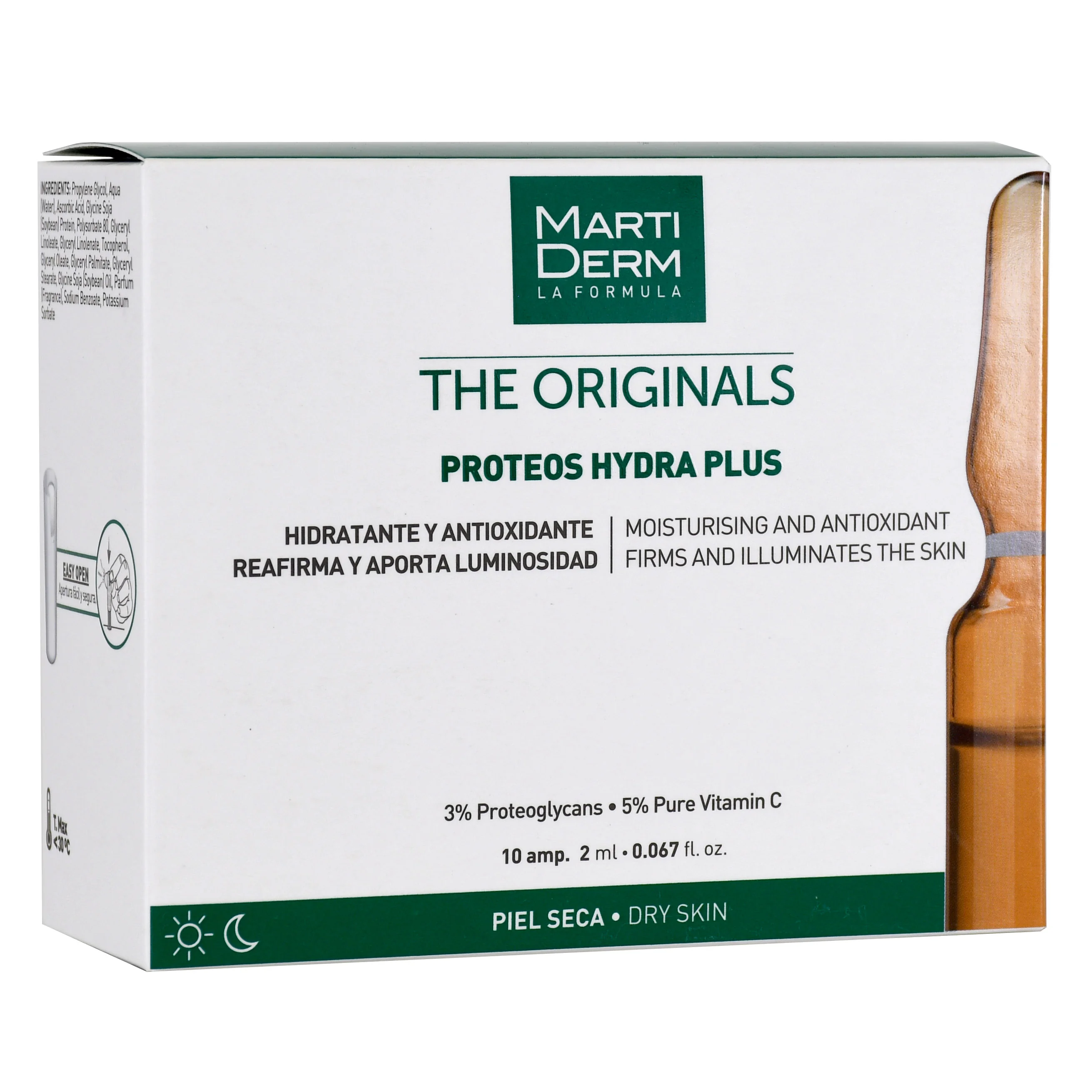 Martiderm The Originals Proteos Hydra Plus serum do twarzy w ampułce 10, x 2 ml