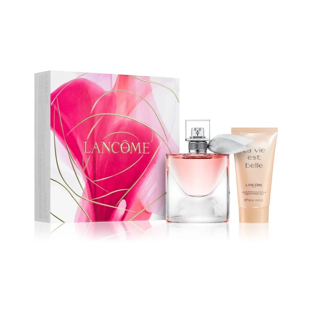 Lancome La Vie Est Belle zestaw prezentowy woda perfumowana, 50 ml + balsam do ciała, 50 ml