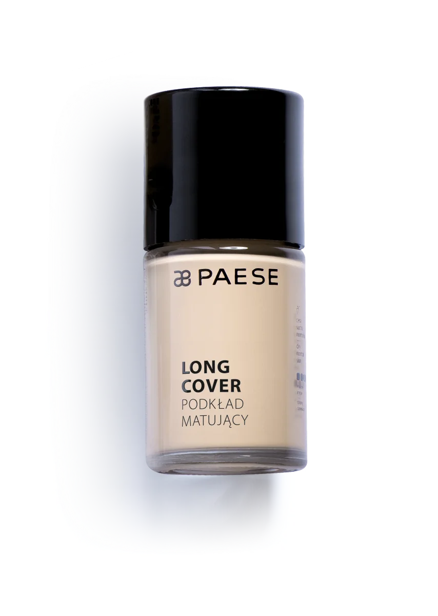 Paese Long Cover podkład matujący 02M jasny beż, 30 ml