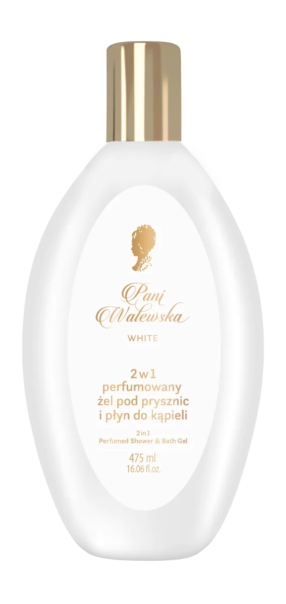 Pani Walewska White, perfumowany żel pod prysznic 2 w 1, 475 ml