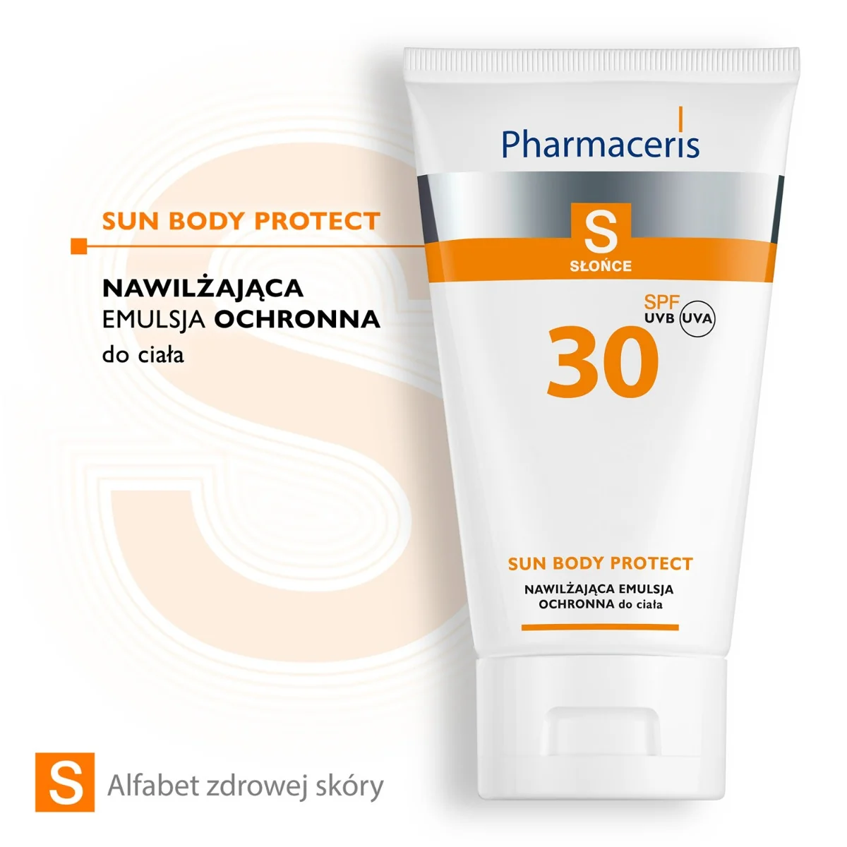 Pharmaceris S, nawilżająca emulsja ochronna do ciała SPF30, 150 ml