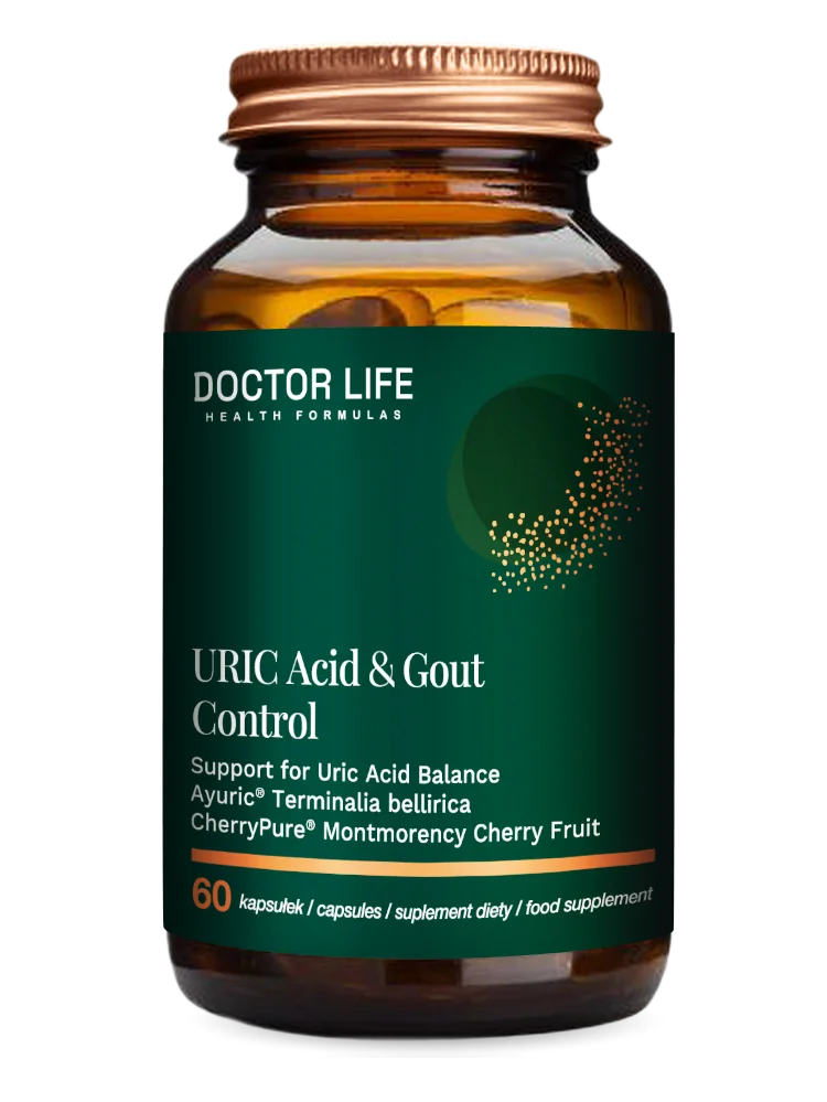 Doctor Life URIC Acid & Gout Control 60 kapsułek