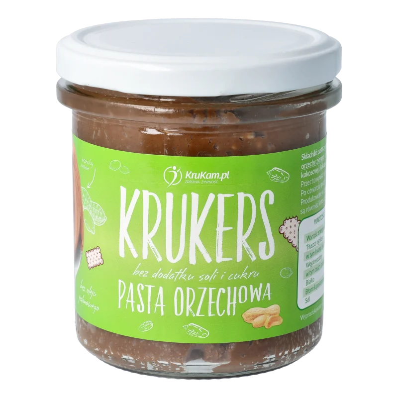 KruKam  Krukers pasta orzechowa, 300 g