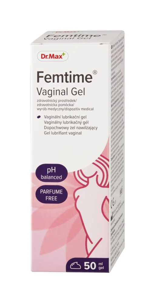 Femtime Vaginal Gel Dr. Max, dopochwowy żel nawilżający, 50 ml